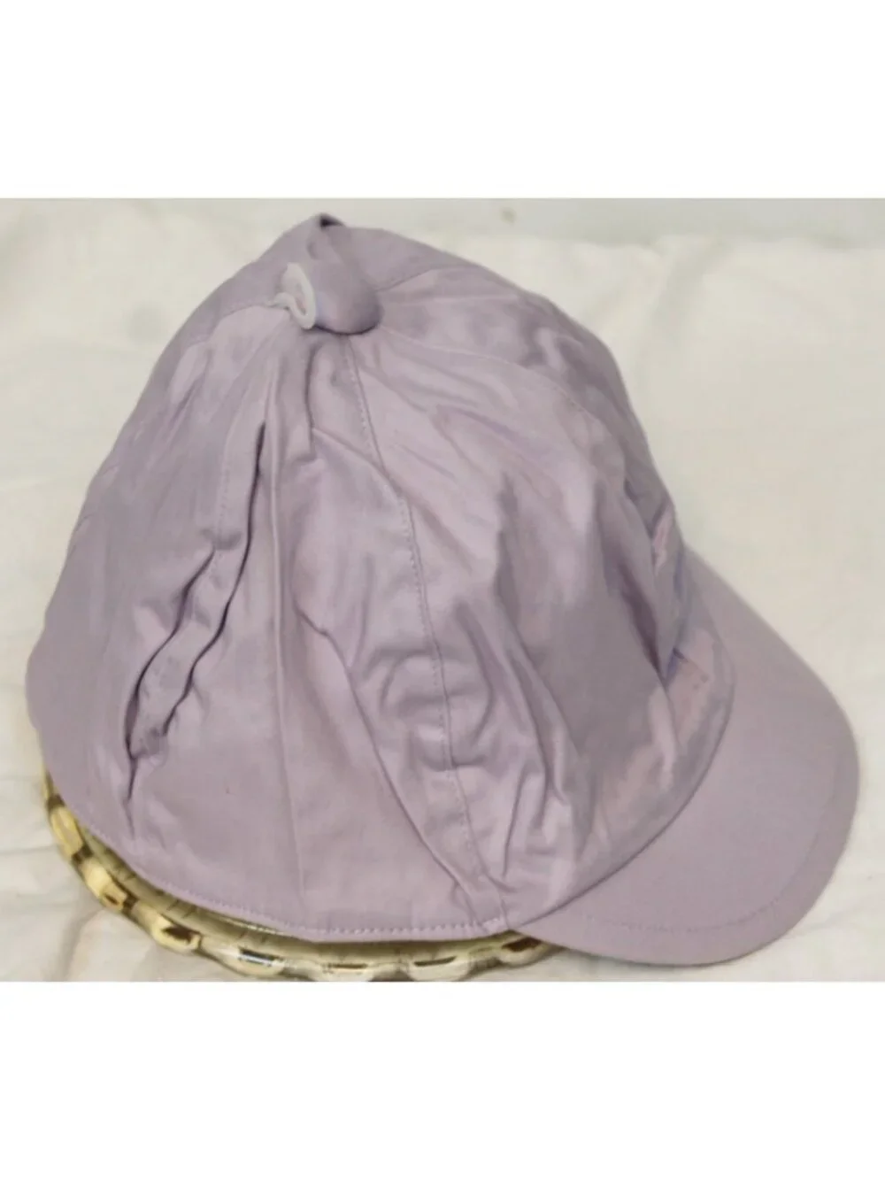 2004 Gymboree European Holiday Purple Lavender Hat Cap Lined sz Large XL